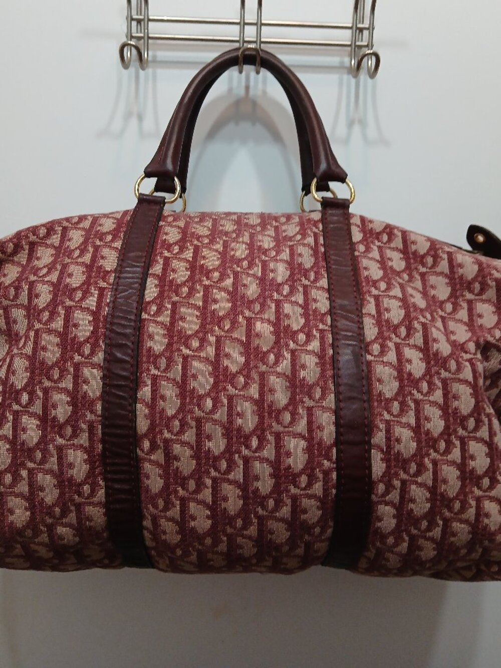 Christian Dior Late 1970's "Trotter" Duffle